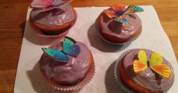 Lavendel Cupkakes