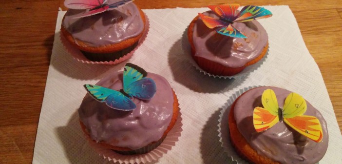 Lavendel Cupkakes