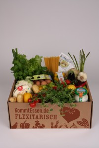 Kochbox mit nachhaltigem Fleisch und Gemüse © KommtEssen