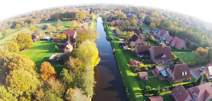 Dächer in Ostfriesland