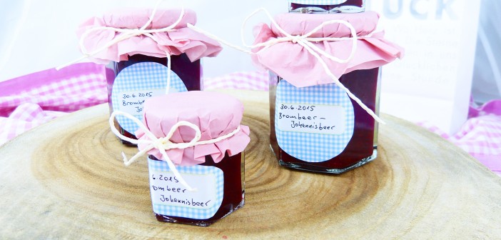 Brombeer-Johannisbeer Marmelade