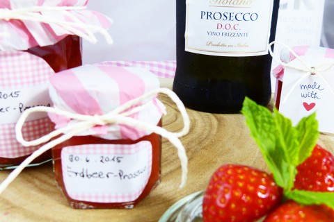 Erdbeer-Prosecco Marmelade