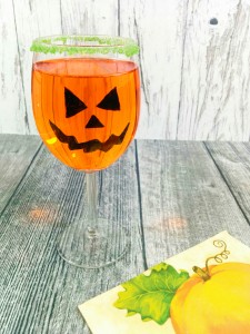 Prosecco-Aperol Halloween-Style