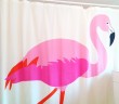 Duschvorhang Flamingo