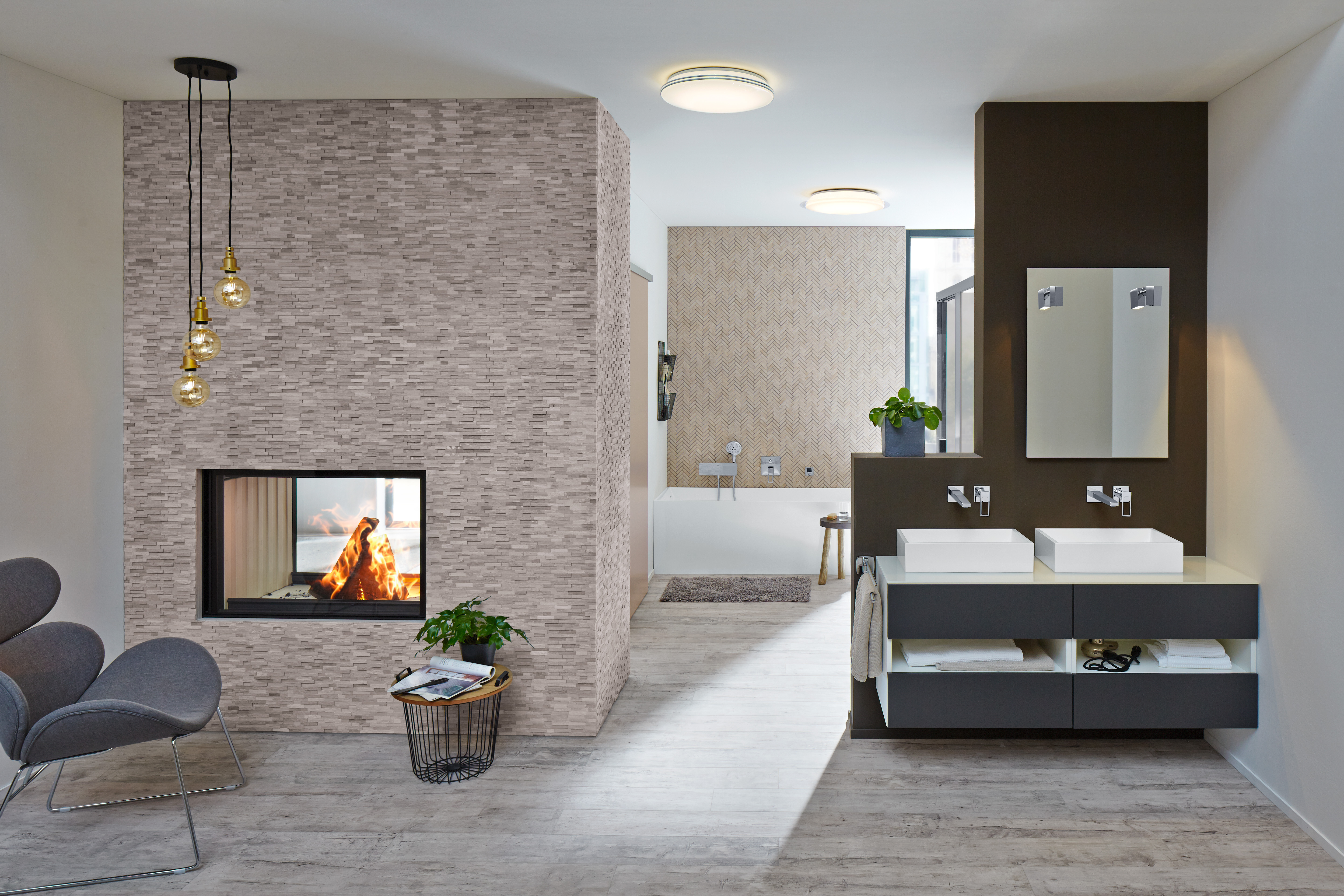 Badezimmer „en suite“